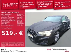Mythosschwarz metallic Gebraucht 2023 Audi S3 Sport Limousine | 42.899 € (Fairer Preis)