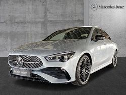 Silber Gebraucht 2024 Mercedes CLA200 AMG line Coupé | 42.990 € (Teuer)