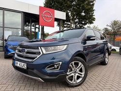Pazifikblau metallic Gebraucht 2017 Ford Edge Titanium SUV | 14.890 € (Superpreis)