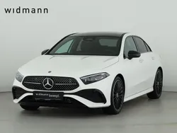 Unilack polarweiß Gebraucht 2025 Mercedes A200 Night Limousine | 47.900 €