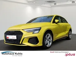 Gelb Gebraucht 2025 Audi A3 Sportback S-Line Limousine | 36.490 € (Superpreis)
