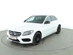 Weiß Gebraucht 2015 Mercedes C220 AMG line Limousine | 23.490 € (Teuer)