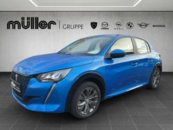 Blau (metallic) Gebraucht 2021 Peugeot e-208 Active Kleinwagen | 15.550 € (Fairer Preis)