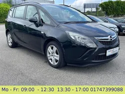 Schwarz Gebraucht 2012 Opel Zafira Tourer Edition Van / Kleinbus | 3.499 € (Fairer Preis)