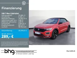 Rot Gebraucht 2021 VW T-Roc R-line SUV | 25.460 € (Fairer Preis)
