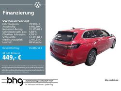 Chilirot metallic Gebraucht 2025 VW Passat Elegance Kombi | 39.930 € (Superpreis)