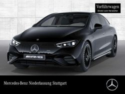Obsidianschwarz Gebraucht 2024 Mercedes EQE AMG 53 AMG Limousine | 76.890 € (Etwas zu teuer)