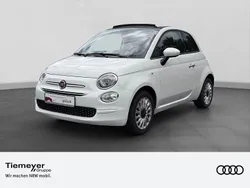 Weiß Gebraucht 2019 Fiat 500 Lounge Cabrio | 10.890 € (Fairer Preis)