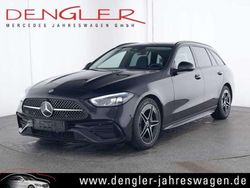 Obsidianschwarz metallic Gebraucht 2024 Mercedes C180 Advanced Plus Kombi | 35.890 € (Fairer Preis)