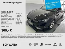 Schwarz Gebraucht 2022 Seat Leon FR-Line Kombi | 23.395 € (Fairer Preis)