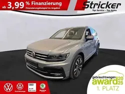 Silber (pyritsilber metallic) Gebraucht 2020 VW Tiguan Allspace R-line SUV | 32.950 € (Guter Preis)