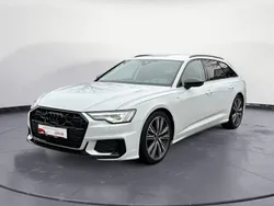 Weiß Gebraucht 2024 Audi A6 S-Line Kombi | 53.820 €