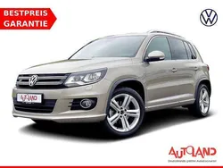 Beige Gebraucht 2016 VW Tiguan R-line SUV | 20.990 € (Guter Preis)