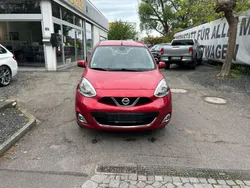 Rot Gebraucht 2015 Nissan Micra Acenta Kleinwagen | 6.490 € (Fairer Preis)