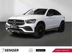 Weiß Gebraucht 2022 Mercedes GLC400d AMG Coupé | 58.740 € (Teuer)