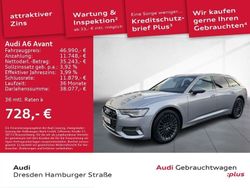 Florettsilber metallic Gebraucht 2024 Audi A6 Advanced Plus Kombi | 47.790 € (Etwas zu teuer)