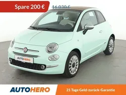 Grün Gebraucht 2020 Fiat 500C Lounge Cabrio | 15.830 € (Fairer Preis)