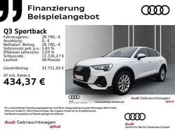 Weiß Gebraucht 2022 Audi Q3 Sportback SUV | 28.780 € (Superpreis)