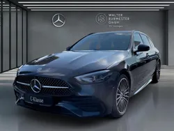 Metalliclack graphitgrau Gebraucht 2023 Mercedes C200 Night Kombi | 51.750 €