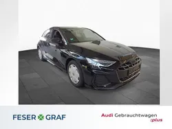Mythosschwarz metallic Gebraucht 2025 Audi A3 Sportback Ambiente Limousine | 37.890 € (Etwas zu teuer)