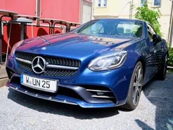 Blau Gebraucht 2017 Mercedes SLC43 AMG AMG Coupé | 32.950 € (Etwas zu teuer)