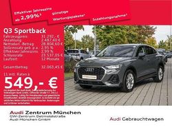 Nanograu metallic Gebraucht 2022 Audi Q3 Sportback Performance SUV | 31.292 € (Guter Preis)