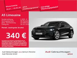 Mythosschwarz metallic Gebraucht 2025 Audi A5 Performance Limousine | 42.829 € (Superpreis)