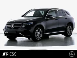 Schwarz Gebraucht 2022 Mercedes EQC400 AMG line SUV | 45.400 € (Etwas zu teuer)