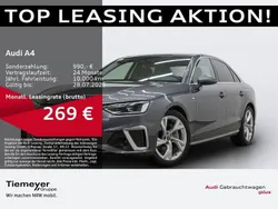 Grau Gebraucht 2024 Audi A4 S-Line Limousine | 39.290 € (Fairer Preis)