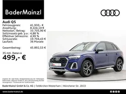 Navarrablau metallic Gebraucht 2023 Audi Q5 S-Line SUV | 41.930 € (Superpreis)