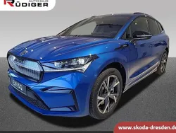Blau Neu 2025 Skoda Enyaq iV SportLine SUV | 52.990 € (Fairer Preis)