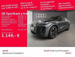 Daytonagrau perleffekt Gebraucht 2025 Audi Q6 Sportback e-tron Ambiente SUV | 82.980 € (Etwas zu teuer)