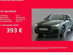 Grün Neu 2025 Audi A1 Sportback S-Line Kleinwagen | 37.362 € (Fairer Preis)