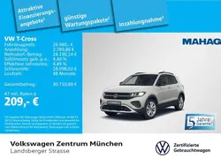 Grau Gebraucht 2025 VW T-Cross Goal SUV | 26.980 € (Superpreis)