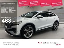 Gletscherweiss (metallic) Gebraucht 2022 Audi e-tron S-Line SUV | 35.479 € (Superpreis)