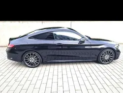 Schwarz Gebraucht 2018 Mercedes C200 AMG line Coupé | 33.500 € (Fairer Preis)