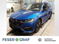 Raceblau metallic Gebraucht 2022 Skoda Octavia RS Kombi | 27.750 € (Guter Preis)