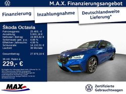 Raceblau metallic Gebraucht 2022 Skoda Octavia RS Kombi | 25.469 € (Guter Preis)