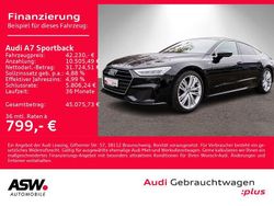 Brillantschwarz Gebraucht 2019 Audi A7 S-Line Limousine | 42.230 € (Guter Preis)