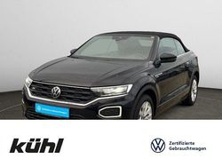 Deep black perleffekt Gebraucht 2021 VW T-Roc Cabriolet R-line Cabrio | 26.590 € (Fairer Preis)