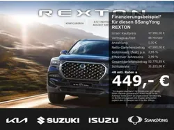 Grau Gebraucht 2024 Ssangyong Rexton Sapphire SUV | 47.990 € (Etwas zu teuer)