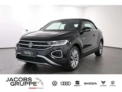 Schwarz Gebraucht 2024 VW T-Roc Cabriolet Goal Cabrio | 32.680 €