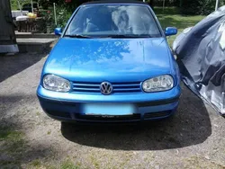 Blau Gebraucht 2000 VW Golf Cabriolet Cabrio | 4.400 € (Teuer)