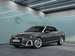 Grau Gebraucht 2024 Audi A5 Cabriolet S-Line Cabrio | 50.680 € (Etwas zu teuer)