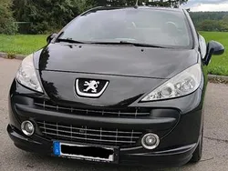 Schwarz Gebraucht 2008 Peugeot 207 CC Cabrio | 3.100 € (Teuer)