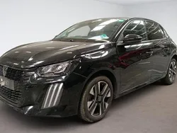 Schwarz Gebraucht 2024 Peugeot 208 Allure Kleinwagen | 17.980 € (Fairer Preis)