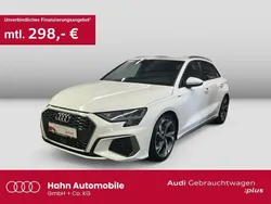 Weiß Gebraucht 2022 Audi A3 Sportback S-Line Limousine | 22.860 € (Fairer Preis)