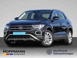 Schwarz Gebraucht 2022 VW T-Roc Style SUV | 27.490 € (Fairer Preis)