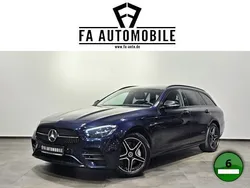 Blau Gebraucht 2022 Mercedes E300 AMG line Limousine | 32.490 € (Fairer Preis)