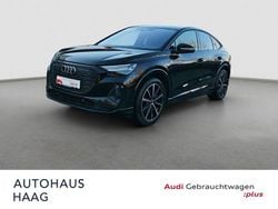 Schwarz Gebraucht 2022 Audi Q4 Sportback e-tron S-Line SUV | 31.800 € (Etwas zu teuer)